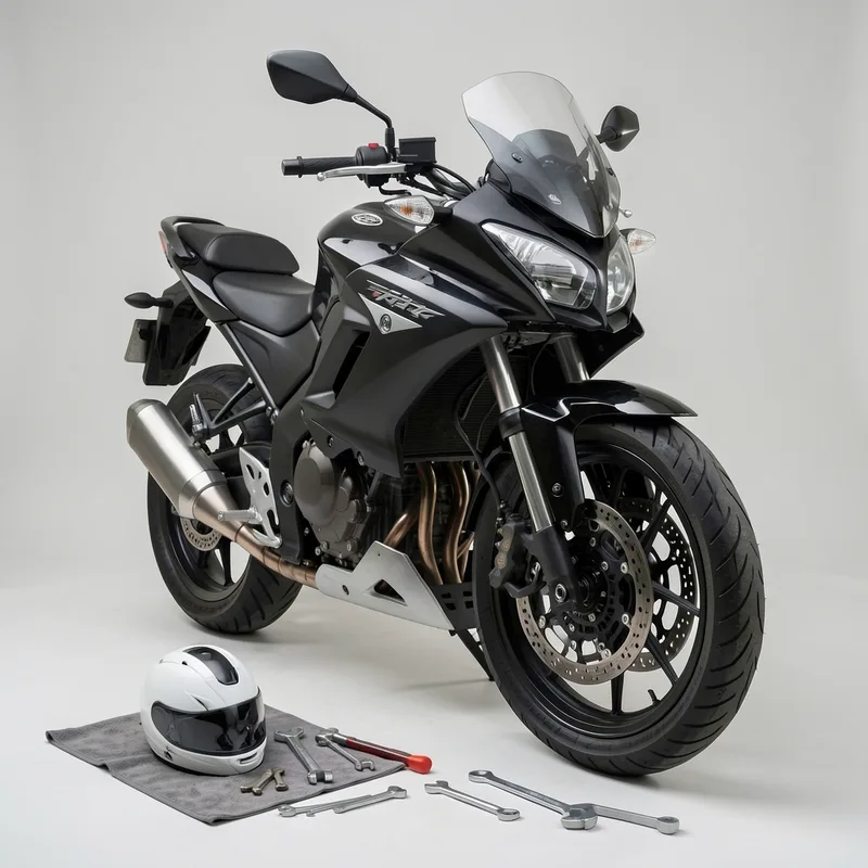Quand et comment changer un pneu de moto